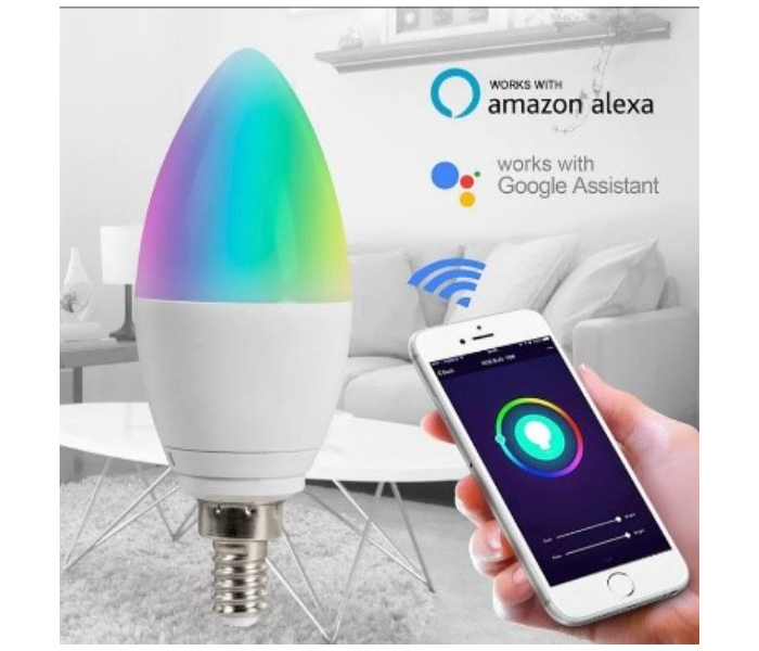 Wink E14 WiFi Smart Candle Bulb - RGB  - Zoom Image