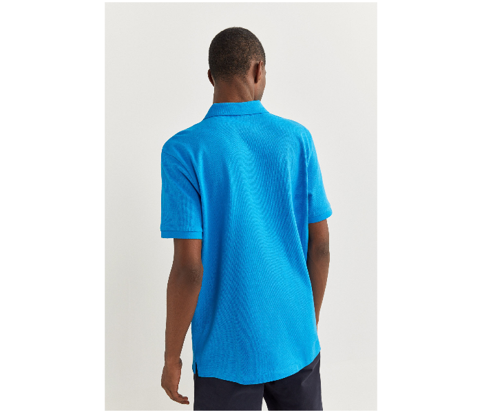 Springfield SS20 Basic Polo T Shirt Extra Large - Turquoise - Zoom Image 4