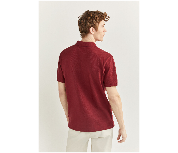 Springfield SS20 Basic Polo T Shirt Extra Small - Olive Red - Zoom Image 4