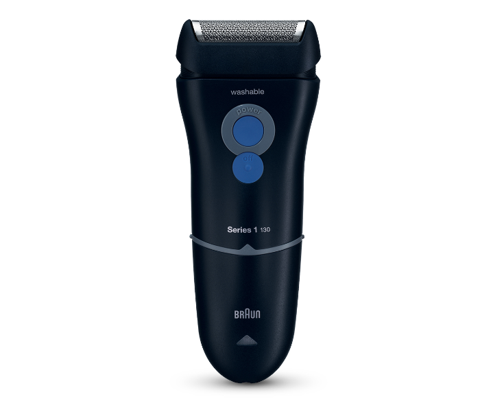 Braun 130S Series 1 Shaver with Protection Cap - Dark Blue - Zoom Image 1