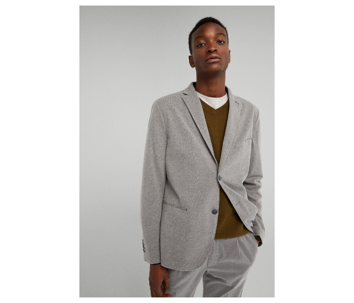 Springfield SS19 Plain Business Jacket XX-Large For Men - Grey - Zoom Image 2