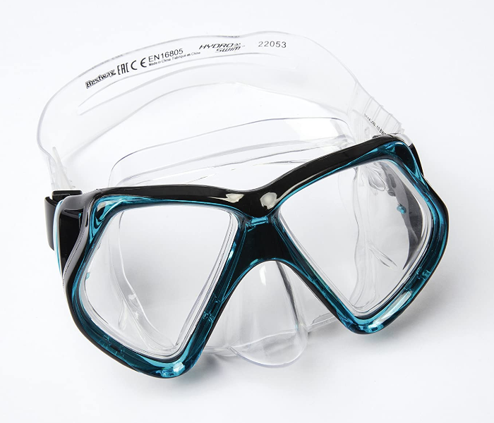 Bestway 22053 Hydro-Swim Crystal Clear Children Diving Mask - Blue - Zoom Image 2