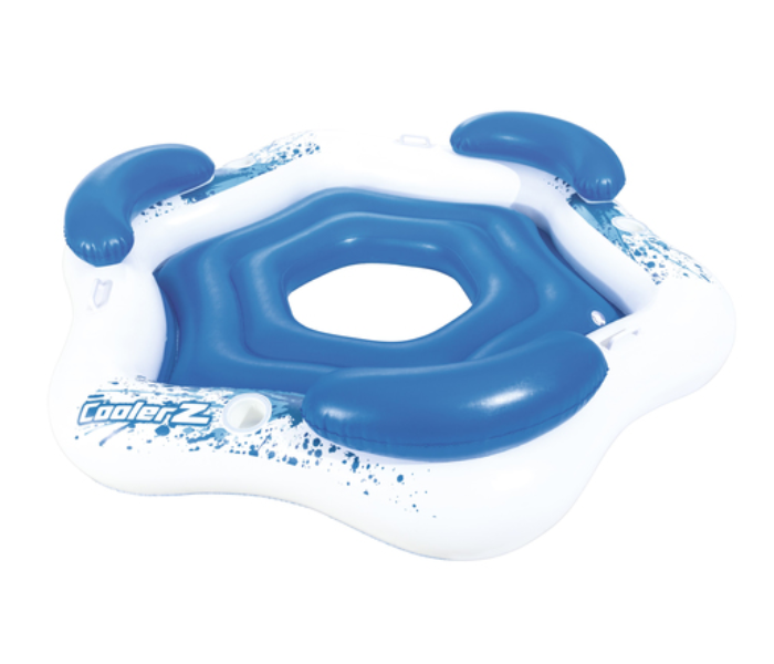 Bestway 43111 Hydro Force X3 Island - Blue and White - Zoom Image 1