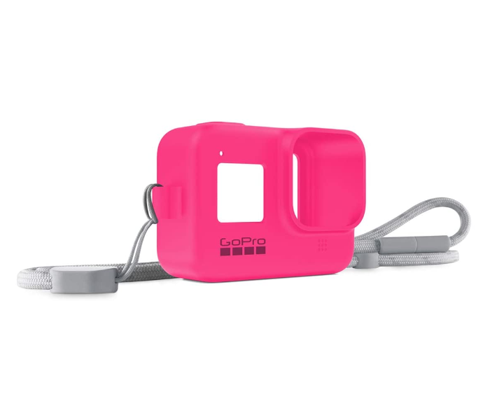 GoPro Sleeve and Lanyard for Hero 8 - Electric Pink - Zoom Image 2