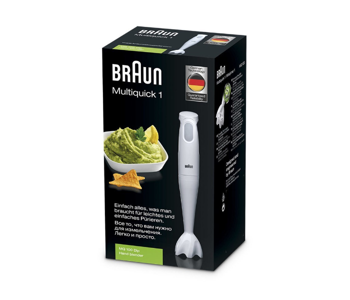 Braun MQ100 DIP MultiQuick 1 Hand blender - White - Zoom Image 3