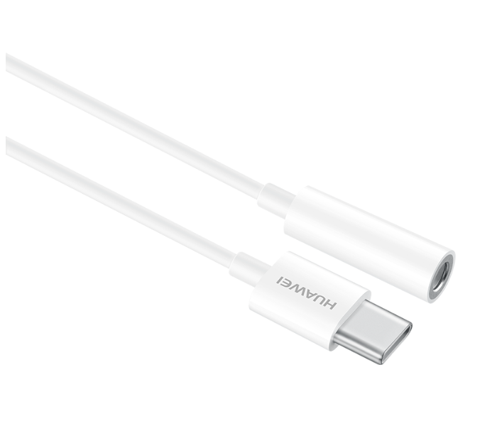 Huawei Type C to 3.5mm Headphone Jack Adapter - White - Zoom Image 3