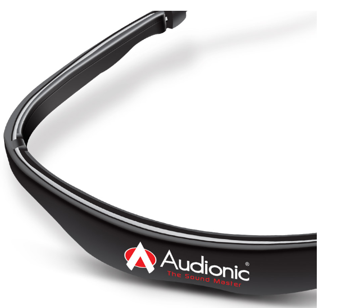 Audionic Airbeats A-750 Bluetooth Earphones - Black - Zoom Image 3