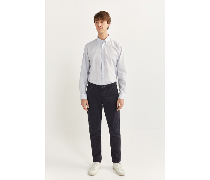 Springfield SS20 Sport Trouser Solid Chinos EU 44 For Men - Navy - Zoom Image 1