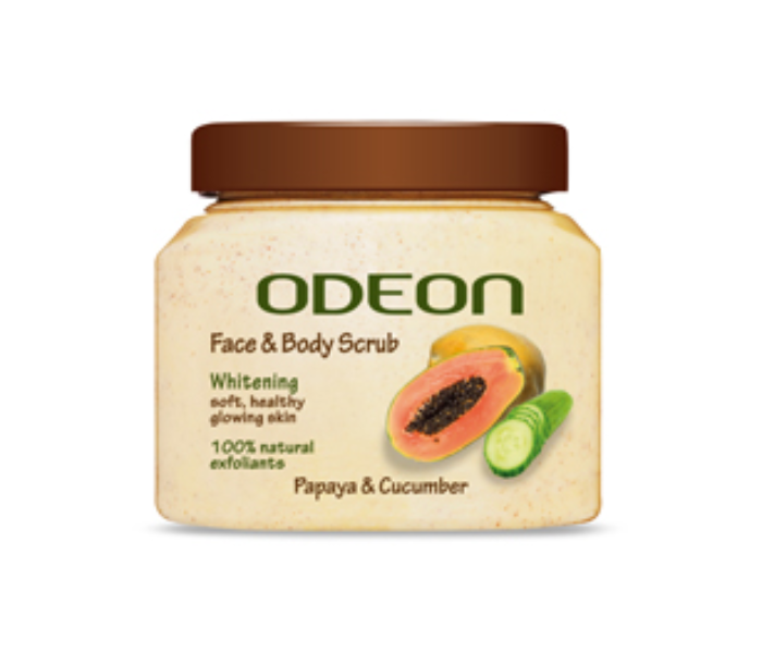 Odeon 300ml Face And Body Scrub Enriched with Honey And Olive - Zoom Image