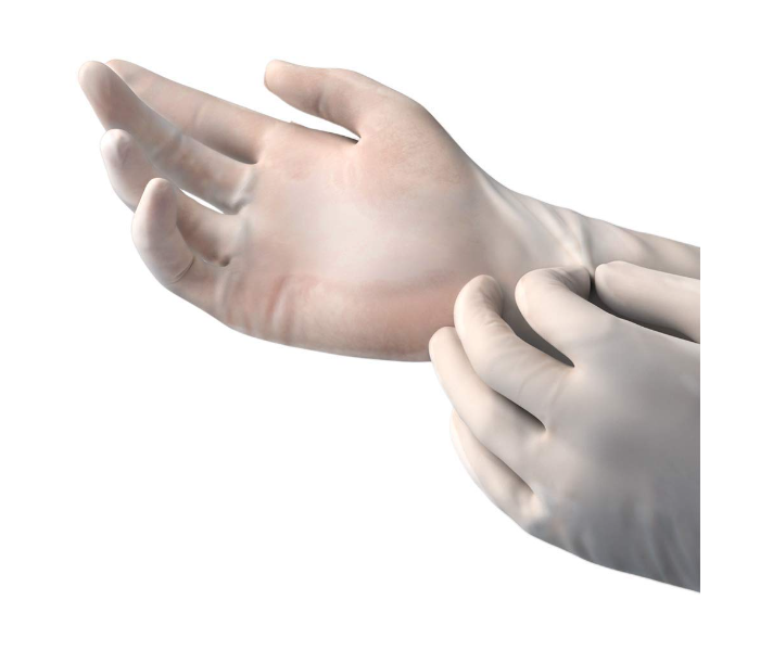 Vynil 100 Pcs Medium Disposable Hand Gloves - Zoom Image 1