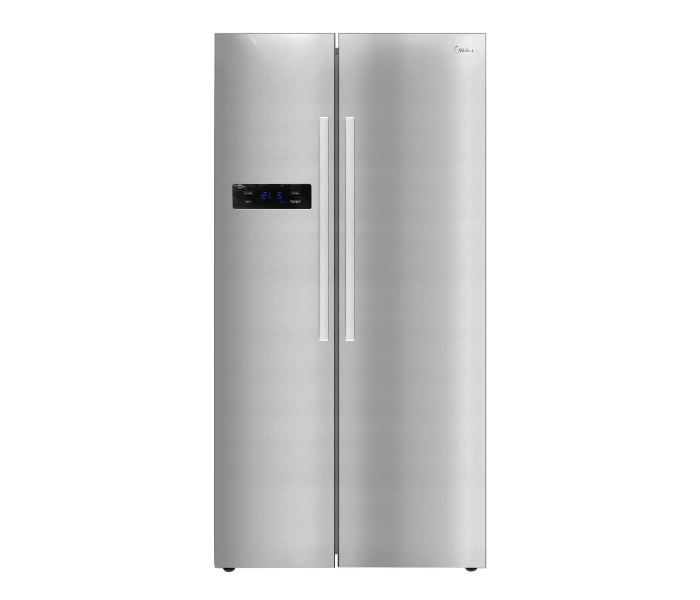 Midea HC-689WENSS 510 litre Side By Side Refrigerator - Stainless Steel - Zoom Image 1