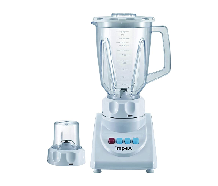 Impex BL 3501 250W 2 In 1 Mixer Grinder Blender - White - Zoom Image