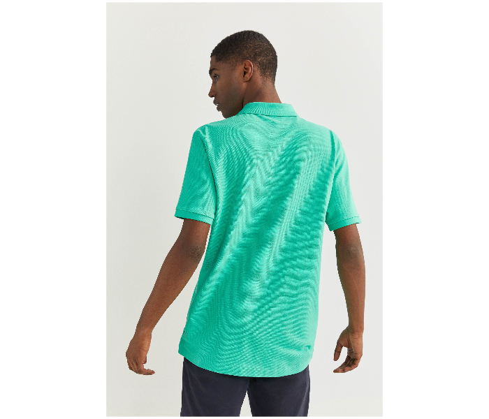 Springfield SS20 Basic Polo T Shirt Medium - Green - Zoom Image 4