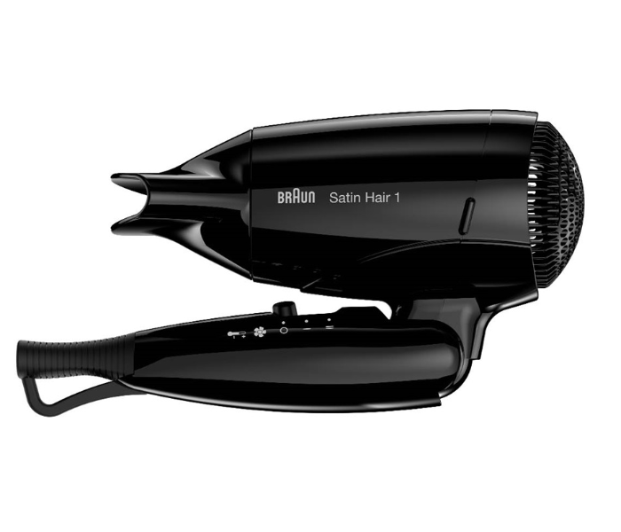 Braun HD130 Satin Hair 1 Style and Go Travel Dryer - Black - Zoom Image 3