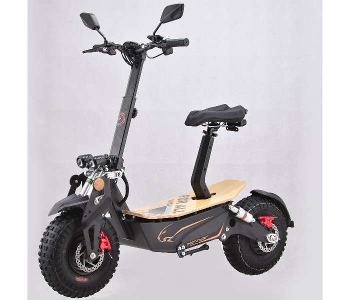 For All 2000 Watt Monster Electronic Scooter - Black - Zoom Image 1