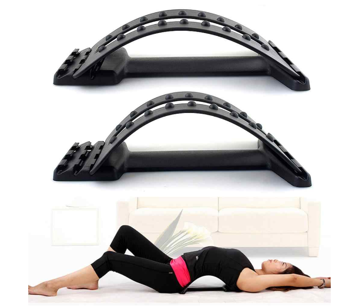 Jongo Magic Back Support Multi Level Back Stretching Device - Black - Zoom Image 4