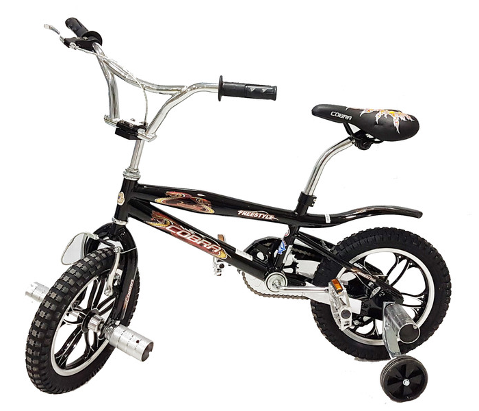 Family Center 25-14T04-A 14inch Free Style Bicycles - Black - Zoom Image