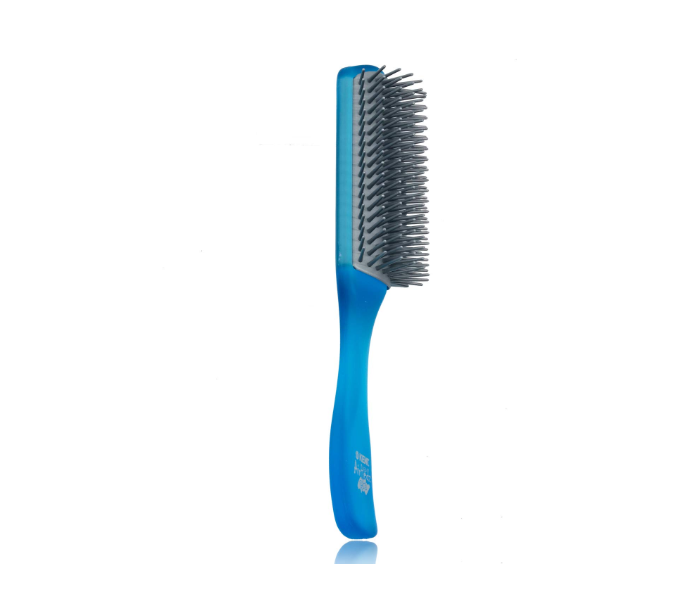 Kent Airhedz AHGLO01 Glo Half-Radial 9 Row Hair Brush - Aqua - Zoom Image 2