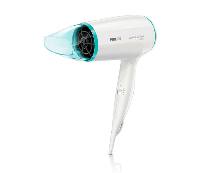 Philips BHD006-03 1600 Watts Essential Care Foldable Travel Handle Hairdryer - White - Zoom Image