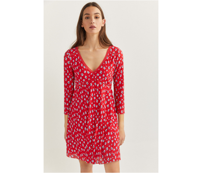 Springfield SS20 Woven Dress Medium - Red - Zoom Image 3