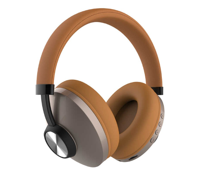 Sodo SD-1007 Bluetooth Headphones Wireless Headphones With Microphone Portable Bluetooth Headset - Brown - Zoom Image 2