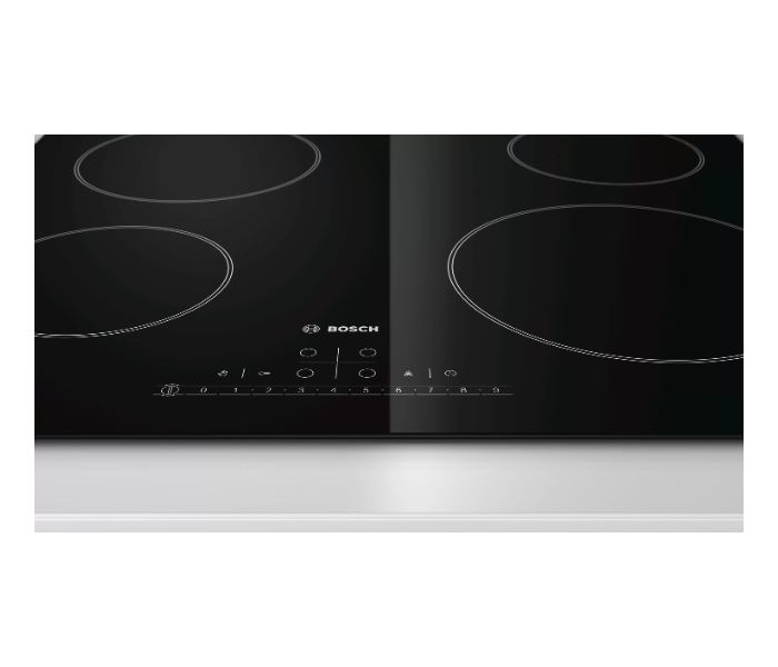 Bosch PKE611F17Q 60 Cm Series 6 Electric Hob - Black - Zoom Image 3