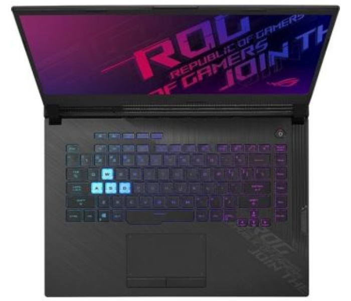 Asus ROG Strix G15 G512LWS-AZ045T 32GB 1TB SSD 15.6 inch Core i7 NVIDIA GeForce Graphics Windows 10 Gaming Laptop - Black - Zoom Image 2