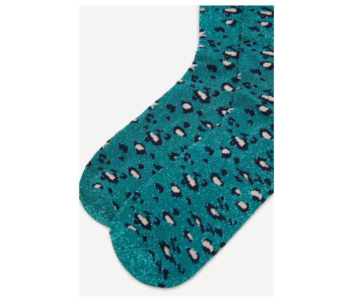 Springfield AW19 Printed Socks EU 39 For Women - Blue - Zoom Image 2