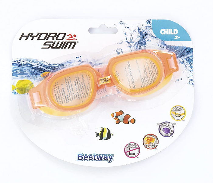 Bestway 21003 New Sport Pro Champion Goggles - Orange - Zoom Image 2