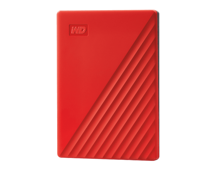 Western Digital My Passport 4TB External Hard Disk - Red - Zoom Image 1