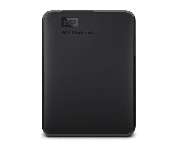 Western Digital WD Elements Portable 2TB External Hard Disk - Black - Zoom Image 1