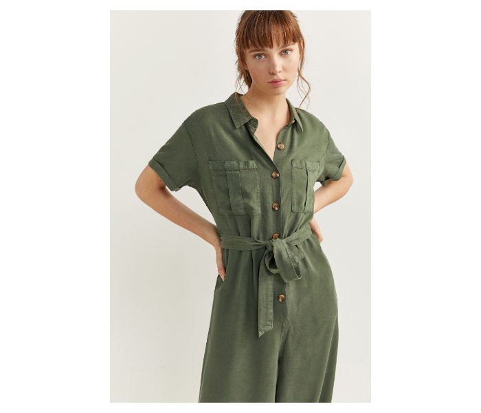 Springfield SS20 Jumpsuit Small For Women - Army Green - Zoom Image 2