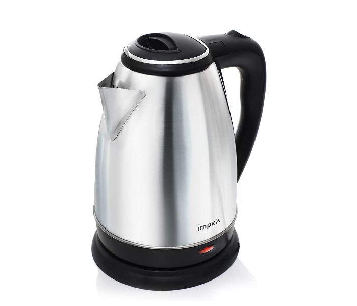 Impex Steamer 1501 1.5 Litre Stainless Steel Electric Kettle - Silver - Zoom Image 2