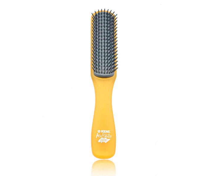 Kent Airhedz AHGLO01 Glo Half-Radial 9 Row Hair Brush - Orange - Zoom Image 1