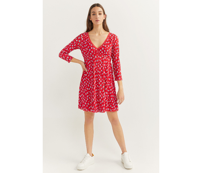 Springfield SS20 Woven Dress Small - Red - Zoom Image 1