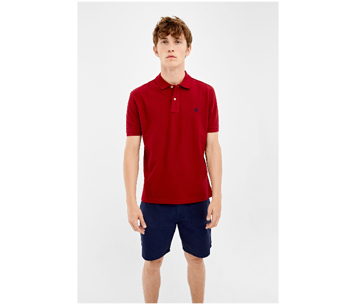 Springfield AW19 Basic Polo T Shirt Extra Large - Red - Zoom Image 1