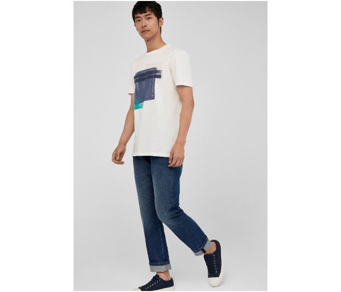 Springfield SS19 Denim Trouser EU 32 For Men - Jean Blue - Zoom Image 1