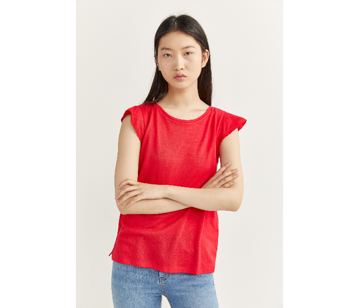 Springfield SS20 Plain Tank Top Extra Small - Red - Zoom Image 3