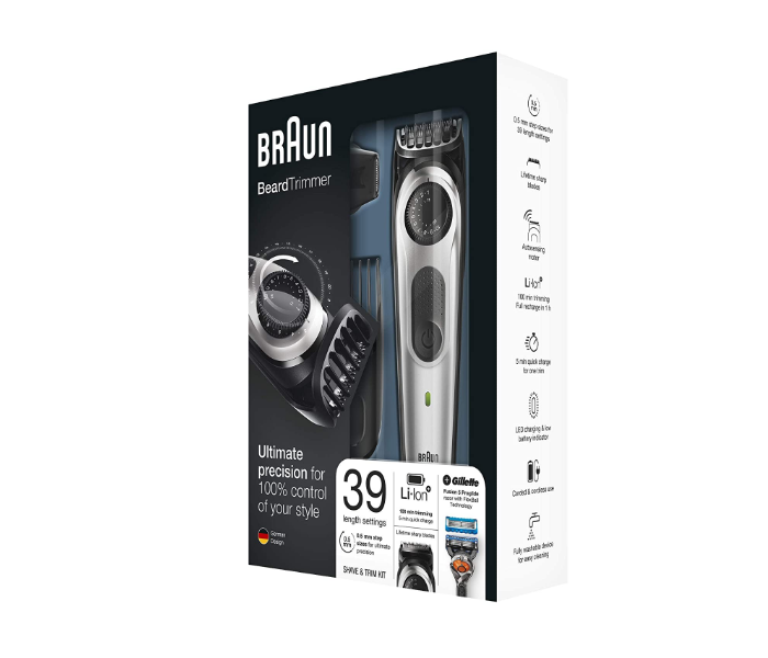 Braun BT5060 Beard Trimmer - Black - Zoom Image 5