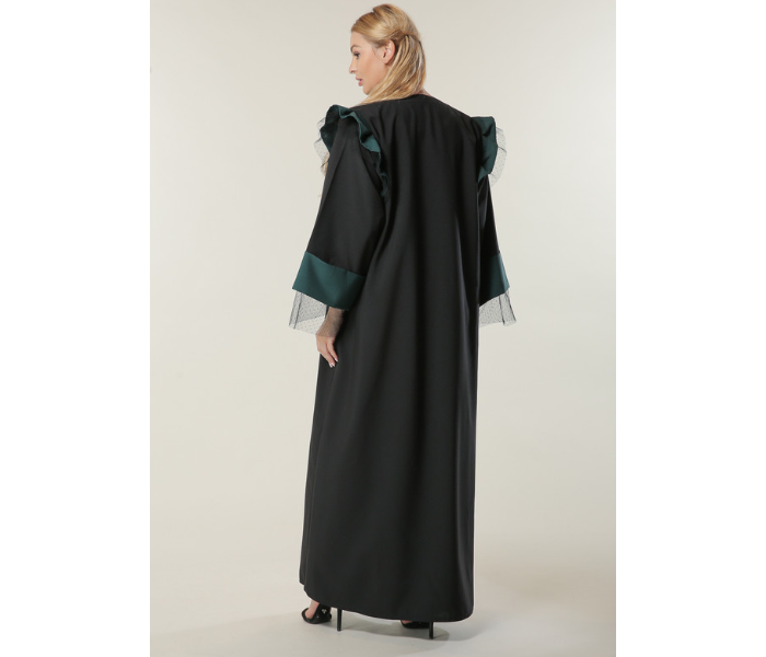 Moistreet Double XL Formal Abaya - Black - Zoom Image 3