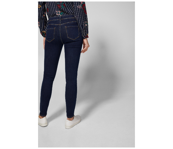 Springfield SS19 Denim Basic EU 34 For Women - Dark Blue - Zoom Image 4