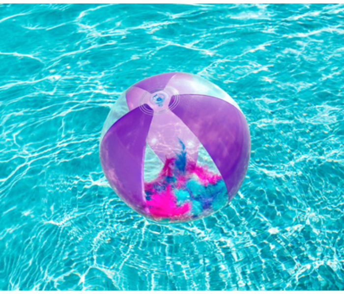 Bestway 31051 Flirty Feather Beach Ball - Purple - Zoom Image 3