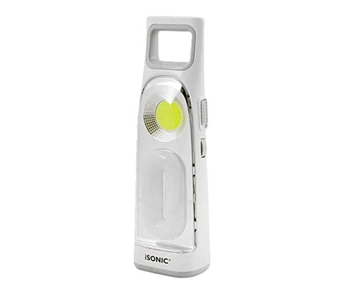 Isonic iL 78 Rechargeable Emergency Lantern - White - Zoom Image 1