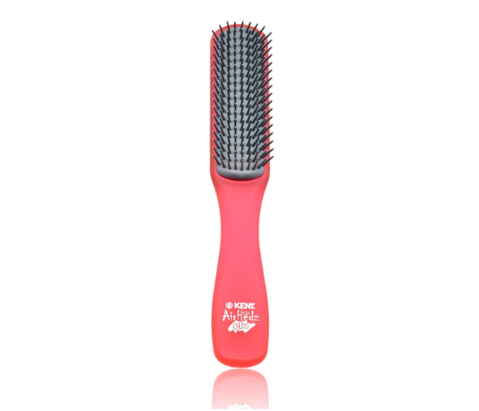 Kent Airhedz AHGLO02 Glo Flat 9 Row Hair Brush - Raspberry - Zoom Image 2