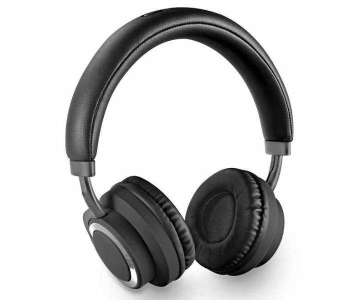 Sodo SD-1005 Bluetooth Headphones On-Ear Wired Wireless Headphones Foldable Bluetooth 5.0 Stereo Headset With Microphone - Black - Zoom Image 1