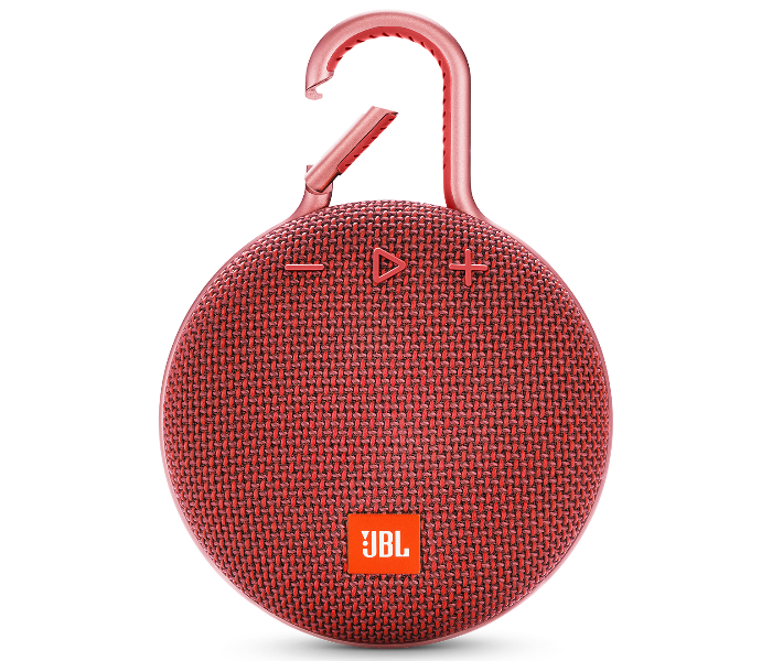 JBL Clip 3 Ultra-Portable Bluetooth Speaker - Red - Zoom Image 2