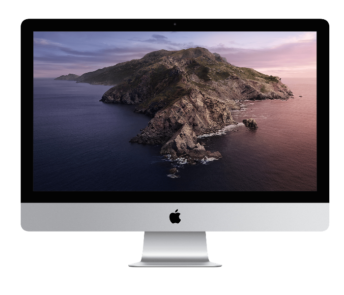 Apple iMac 27 inch Retina 5K Display 3.3GHz 6 Core 10th Generation Intel Core i5 Processor 8GB RAM 512GB 4GB Radeon Pro 5300 Graphics - Black and Silver - Zoom Image 1