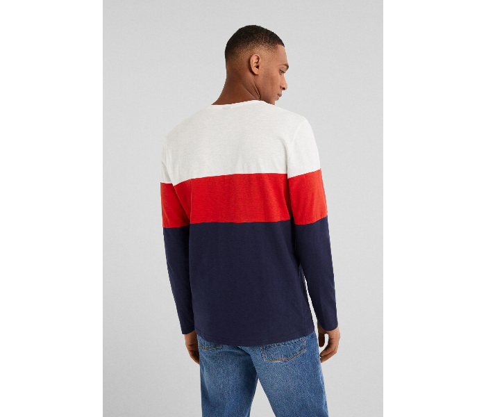 Springfield SS19 Basic Striped T-Shirt Large - Red - Zoom Image 2