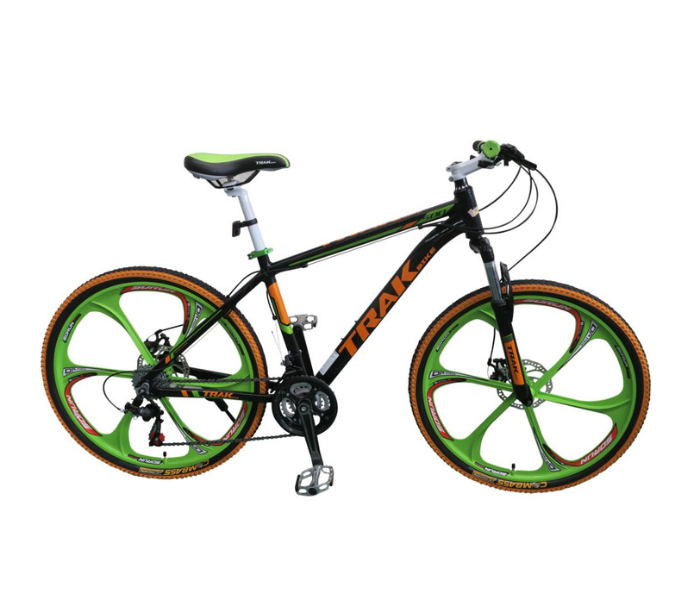 Family Center 26 Inch Adult Bicycle - Green - Zoom Image