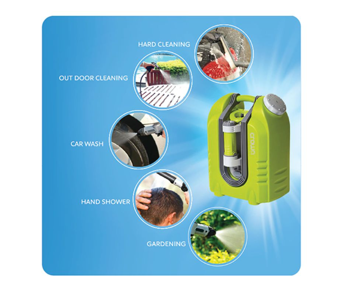 Crownline SW-180 Portable Smart Washer - Green and Grey - Zoom Image 2